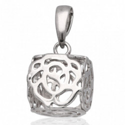 Wisiorek srebrny rodowany...