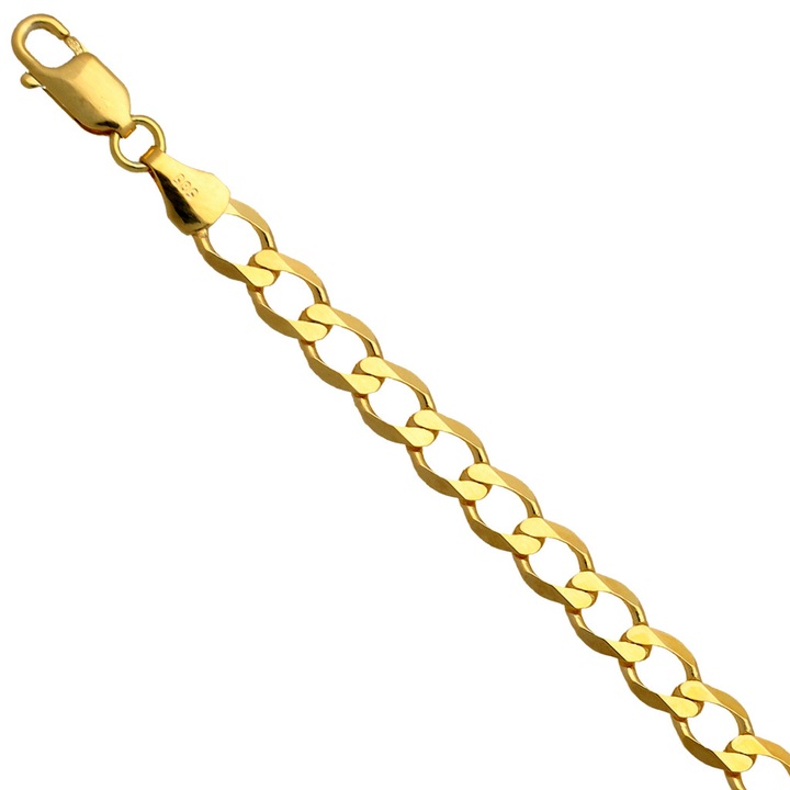Bransoletka złota pancerka 23cm 5.2mm złoto pr.585