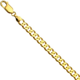 Bransoletka złota pancerka 22cm 5.5mm złoto pr.585
