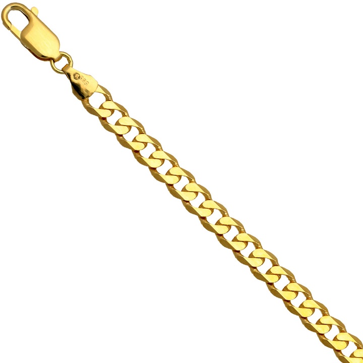 Bransoletka złota pancerka 22cm 5.5mm złoto pr.585