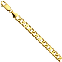 Bransoletka złota pancerka 22cm 6.4mm złoto pr.585