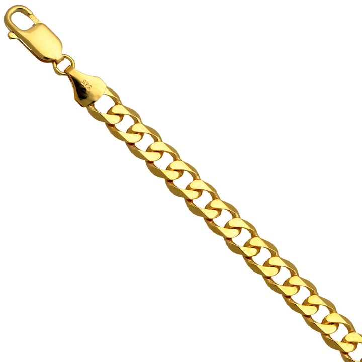 Bransoletka złota pancerka 22cm 6.4mm złoto pr.585