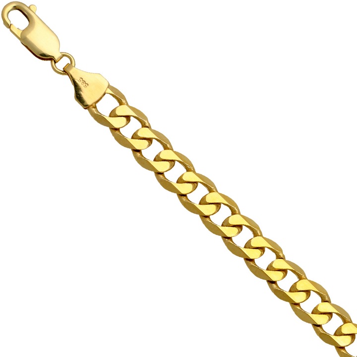 Bransoletka złota pancerka 23cm 7.1mm złoto pr.585