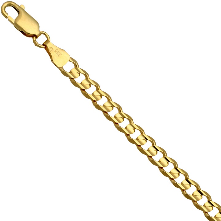 Bransoletka złota pancerka 22cm 4.7mm złoto pr.585