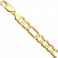 Bransoletka złota figaro...