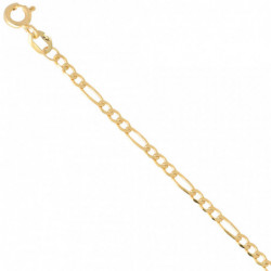 Bransoletka złota figaro...