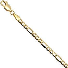 Bransoletka złota figaro 19cm 3.2mm złoto pr.585