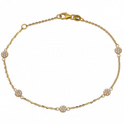 Bransoletka złota z...
