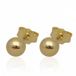 Kolczyki złote 585 KULKI...