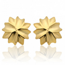 Kolczyki złote kwiatki...