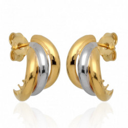 Kolczyki złote na sztyft...