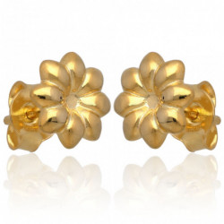 Kolczyki złote kwiaty...