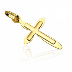 Krzyżyk złoty bez wizerunku...
