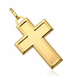 Krzyżyk złoty bez wizerunku...