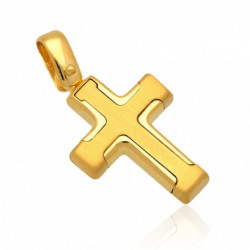 Krzyżyk złoty bez wizerunku...