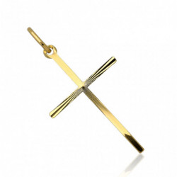 Krzyżyk złoty bez wizerunku...