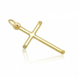Krzyżyk złoty bez wizerunku...