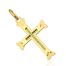 Krzyżyk złoty złoto pr.585