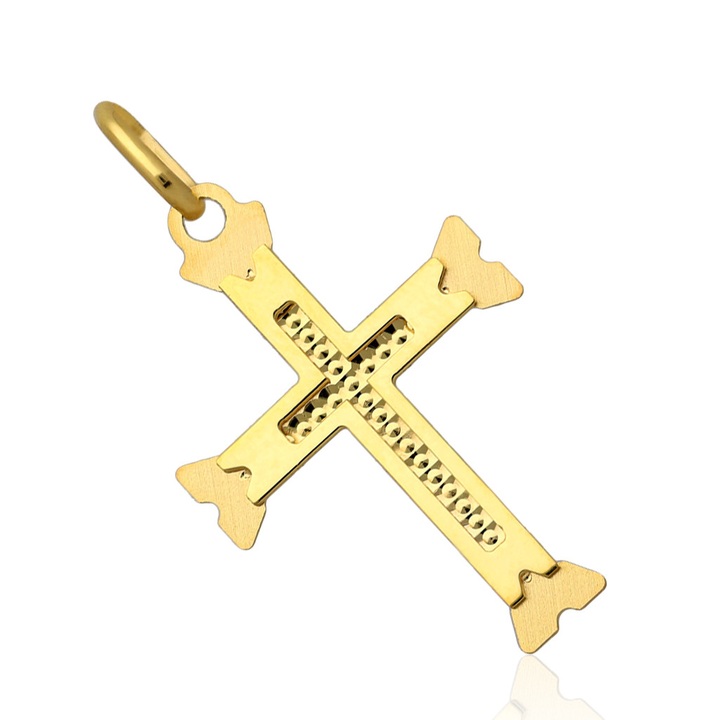 Krzyżyk złoty złoto pr.585
