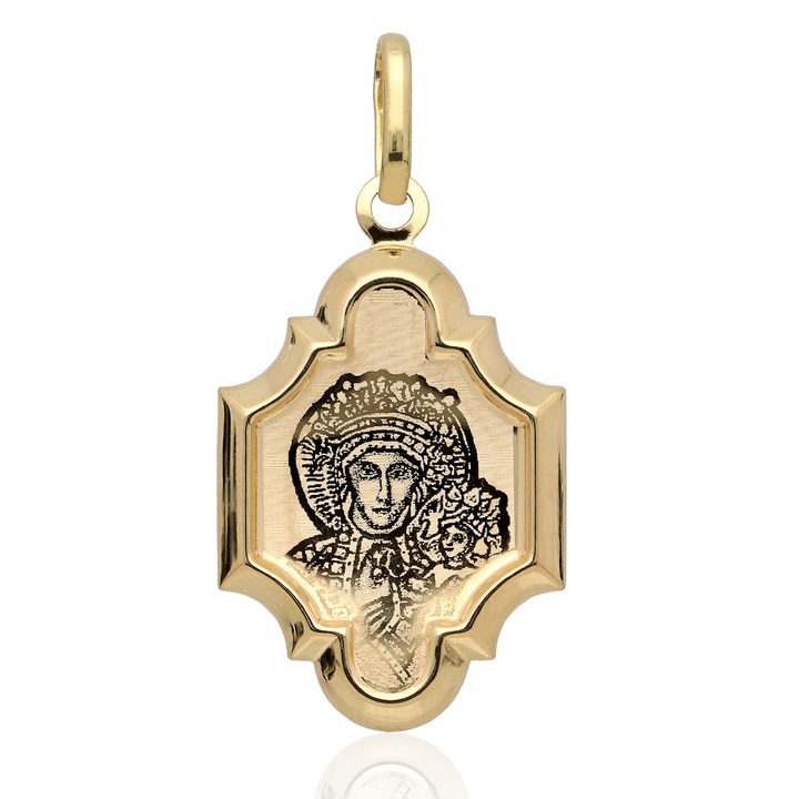 Medalik złoty M.B.Częstochowska złoto pr.585