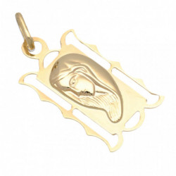 Medalik złoty Madonna...