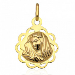 Medalik złoty M.B.Bolesna...