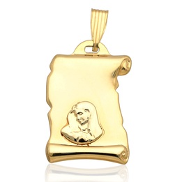 Medalik złoty M.B.Bolesna papirus złoto pr.585