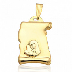 Medalik złoty M.B.Bolesna...