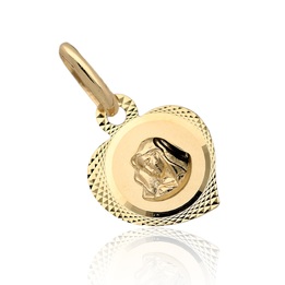 Medalik złoty M.B.Bolesna serce złoto pr.585
