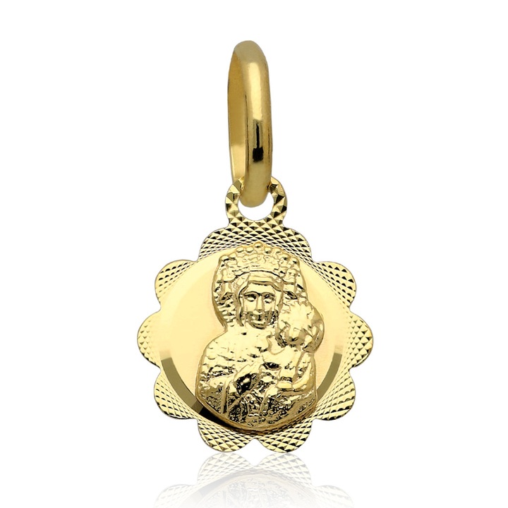 Medalik złoty M.B.Częstochowska złoto pr.585