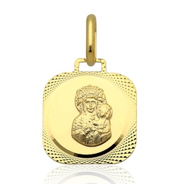 Medalik złoty M.B.Częstochowska złoto pr.585