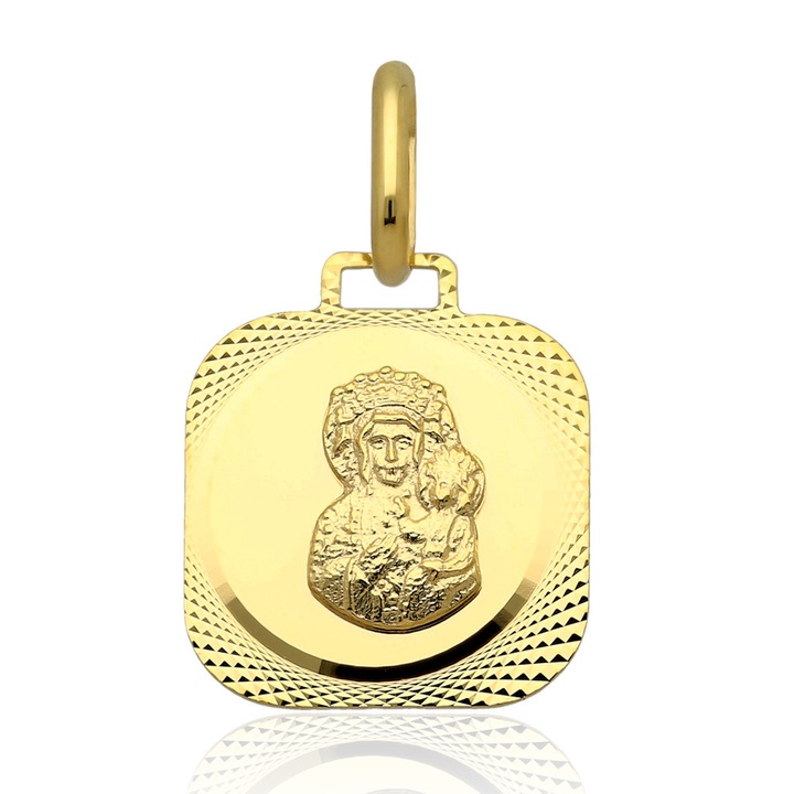 Medalik złoty M.B.Częstochowska złoto pr.585