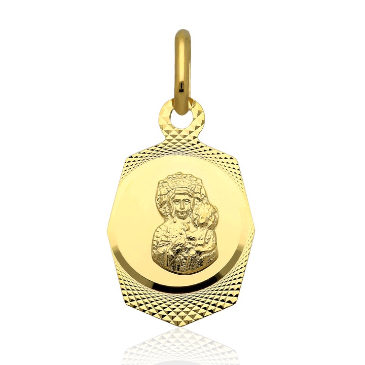 Medalik złoty M.B.Częstochowska złoto pr.585