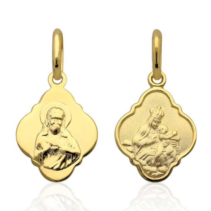 Medalik złoty M.B.Szkaplerzna złoto pr.585