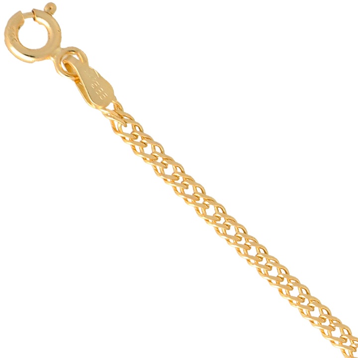 Łańcuszek złoty rombo 55cm 2.4mm złoto pr.585