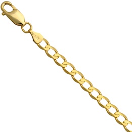 Łańcuszek złoty pancerka 50cm 4.6mm złoto pr.585