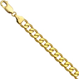 Łańcuszek złoty pancerka 50cm 7.1mm złoto pr.585
