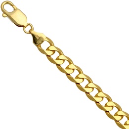 Łańcuszek złoty pancerka 50cm 7.9mm złoto pr.585