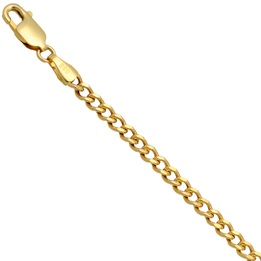 Łańcuszek złoty pancerka 55cm złoto pr.585