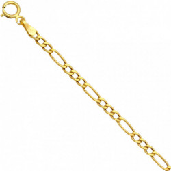 Łańcuszek złoty figaro 40cm...