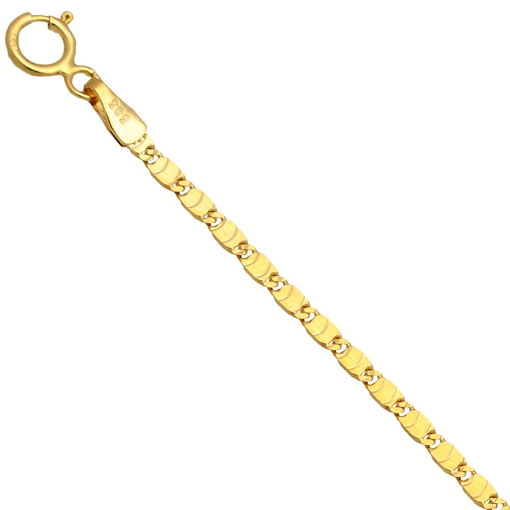 Łańcuszek złoty mirror 40cm 2mm złoto pr.585