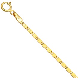 Łańcuszek złoty mirror 45cm 2mm złoto pr.585