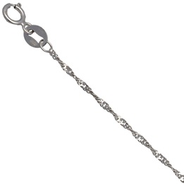 Łańcuszek złoty singapur 45cm 1.4mm złoto pr.585