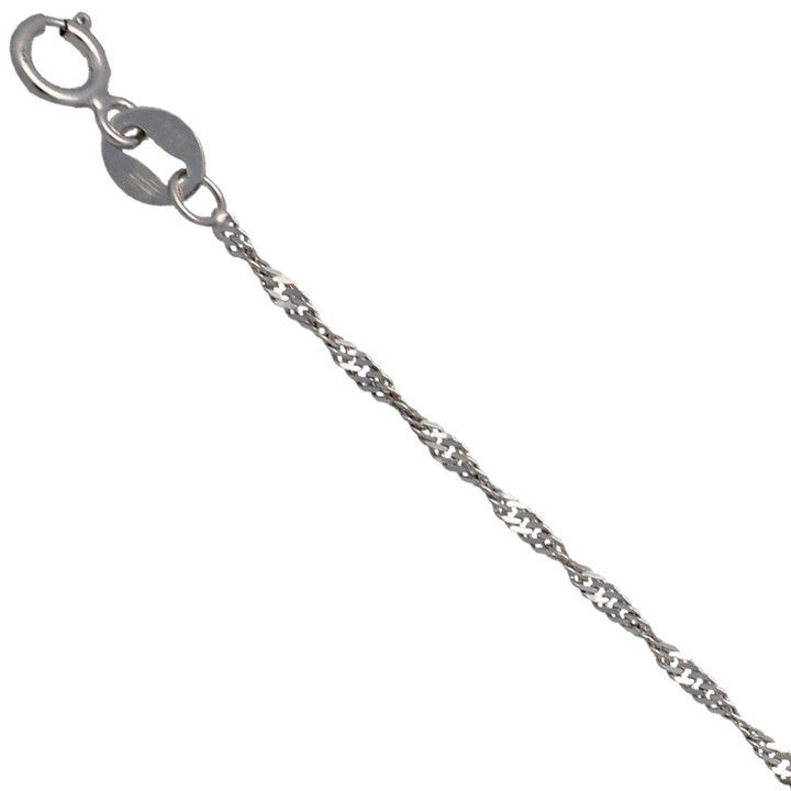 Łańcuszek złoty singapur 45cm 1.4mm złoto pr.585