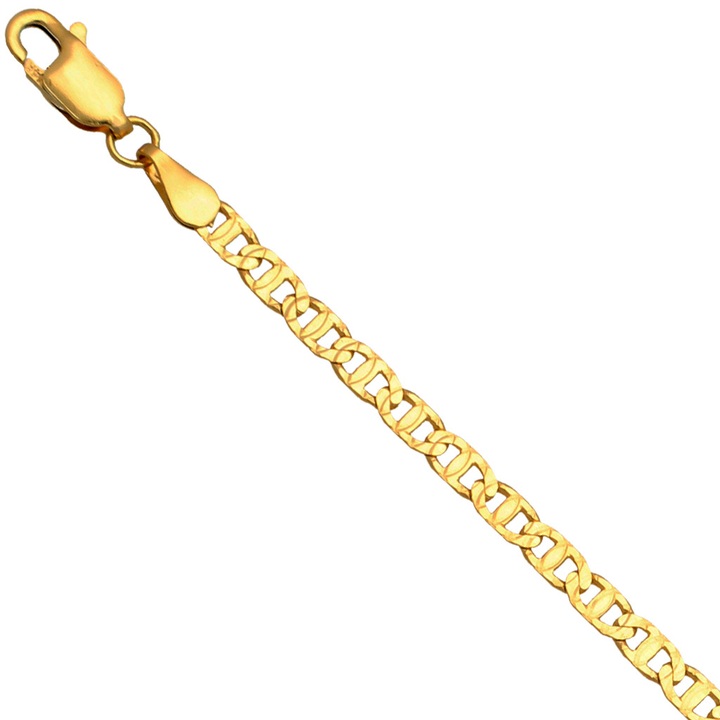 Łańcuszek złoty żyletka 45cm złoto pr.585