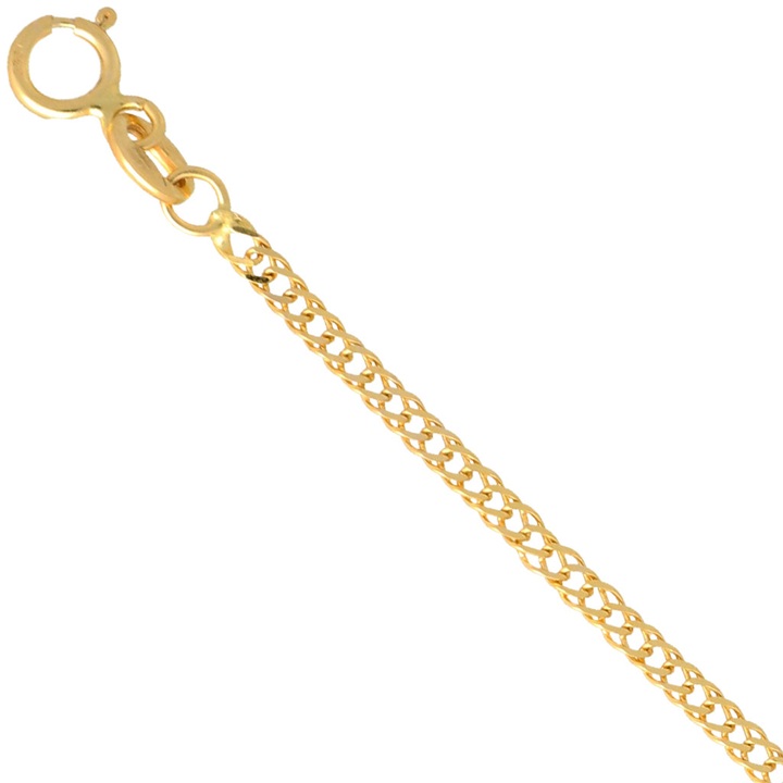 Łańcuszek złoty rombo 40cm 2.2mm złoto pr.585