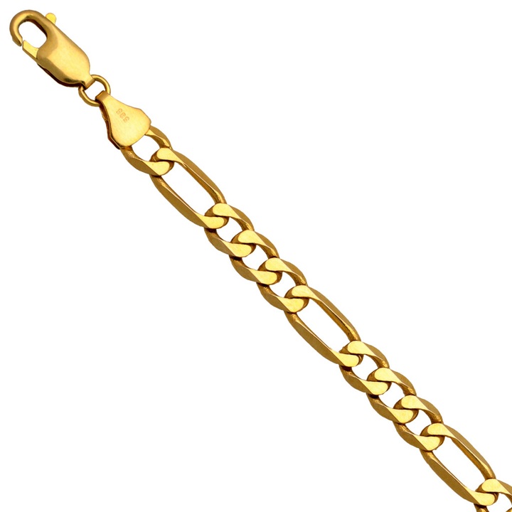 Łańcuszek złoty figaro 50cm złoto pr.585