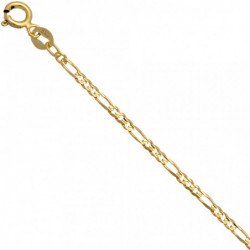 Łańcuszek złoty figaro 45cm...