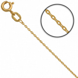 Łańcuszek złoty ankier 45cm...