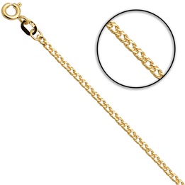 Łańcuszek złoty rombo 45cm 1.9mm złoto pr.585